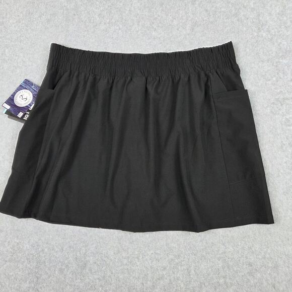 Realtree Skort Womens Size XL (16-18) Black Pockets UPF50 NEW with Tag - Picture 2 of 8
